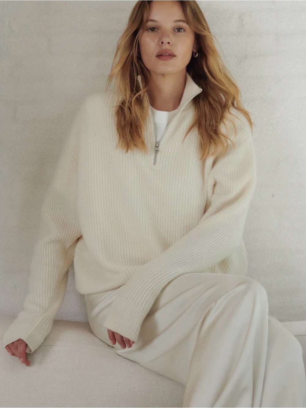 Jenni Kayne Cashmere Half Zip